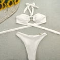 thumbnail image 4 of Bikini Sets for Women Thong Bottoms Plus Size Swimsuit One Piece Cute Bikinis for Women Cute 2 Piece Swimsuit Swimsuit 4.00, 4 of 4