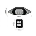thumbnail image 3 of Luz trasera para bicicleta con señal de giro, recargable por USB, control remoto inalámbrico, 5 modos, luz de advertencia de seguridad para ciclismo., 3 of 5