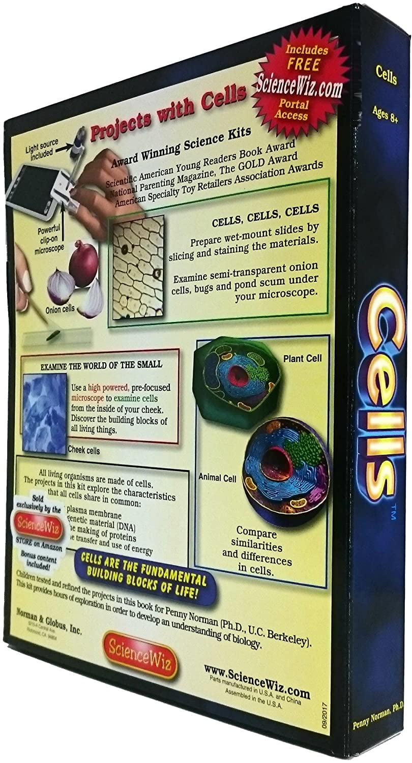 ScienceWiz Cells Under a Microscope Kit