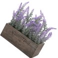 thumbnail image 4 of Lavanda Artificial Flor en maceta Plantas falsas de plástico Maceta Decoración para el hogar Planta de maceta Simularion, Tipo 2 Kearding HA8796-02B, 4 of 6
