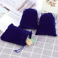 thumbnail image 1 of unbranded 50Ud Bolsas De Organza Azul Con Atractivo Con Cordón Para Detalles Y Dulces, 1 of 4
