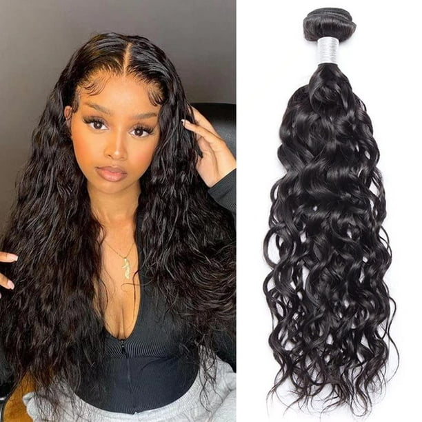10A Unprocessed Virgin Malaysian Water Hair Weave 1 Bundle, 100% Malaysian Water Wave Human Hair Extensions 100g/ bundle Natural Color Pack of 1 (18 ) 10A Unprocessed Virgin Malaysian Water Hair Weave 1 Bundle, 100% Malaysian Water Wave Human Hair Extensions 100g/ bundle Natural Color Pack of 1 (18 )