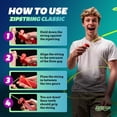 thumbnail image 4 of Toy ZipString Original, como se ve en Shark Tank, Rock'it Red, 4 of 9