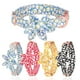 thumbnail image 5 of Collar para perros con lazo y flores, el collar para perros para niñas es adecuado para perros grandes y pequeños, 5 of 5