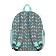 thumbnail image 3 of Retro Horse Student Backpack – Wild Foal Print With Rainbow Floral Pattern Rural Farm Pony Cute Design, 3 of 6