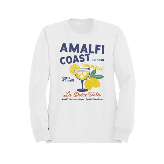Amalfi Coast Limoncello Delight Men's Sweatshirt