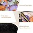 thumbnail image 5 of FORMRS Makeup Bag Travel Cosmetic Organizer for Women Fold Flat Zipper Pouch with Handle, Bright Flowers, 5 of 8