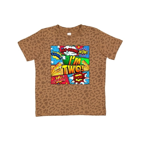 

Inktastic I m Two Comic Book Gift Toddler Boy or Toddler Girl T-Shirt