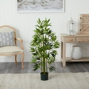 Nearly Natural 4' Bamboo Artificial Tree