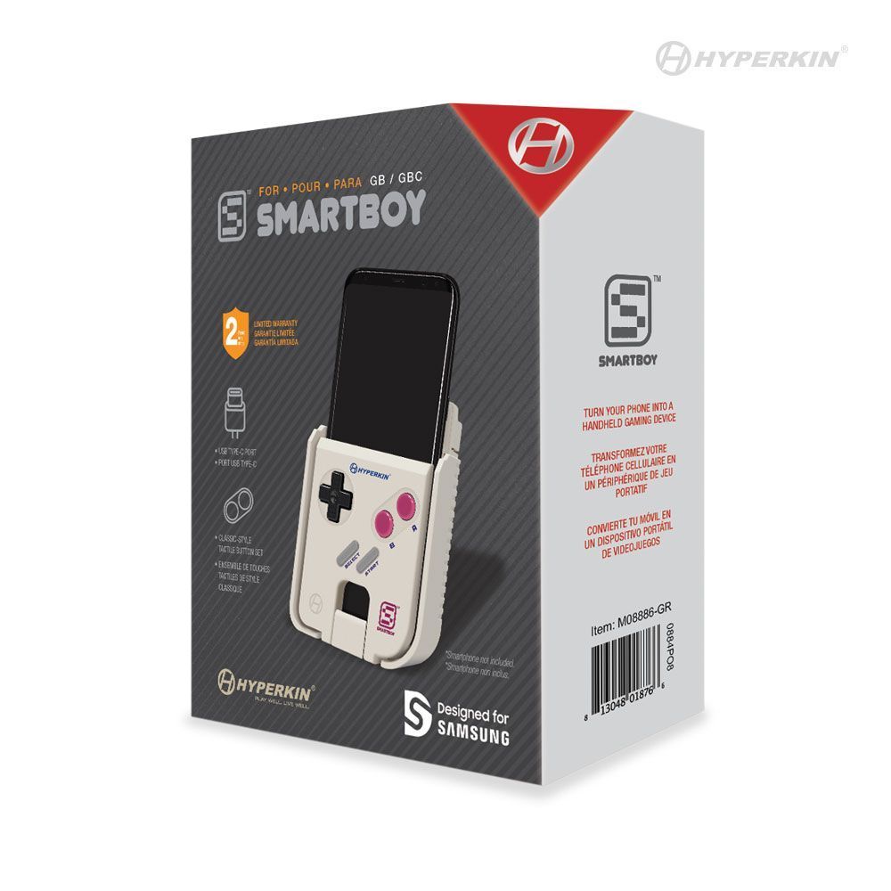 Hyperkin M08886-GR SmartBoy Mobile Device for Game Boy - Android USB Type-C Version - image 3 of 3