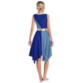 thumbnail image 4 of Zaldita Women's Praise Worship Dance Outfit with Baggy Trouser Liturgical Dancewear Blue XXL, 4 of 7