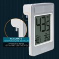 thumbnail image 5 of La Crosse Technology Digital Window Battery Operated Thermometer with Daily Records, 314-519, 5 of 8