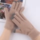 thumbnail image 3 of Sonducket 1 par de guantes de invierno para mujer, accesorio de ropa para cubrir los dedos que mantiene el calor, con un color simple para usar al aire guantes y mitones Caqui Sonducket AP008939-05B, 3 of 6