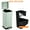 Green, variant on Trash Can,60l/16 Gal Stainless Steel Double Trash Can with Recycling Bin, Soft-Close Lid, Step-on Garbage Bin