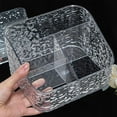 thumbnail image 3 of ZOUBAOQ Large Capacity Cosmetics Storage Box Acrylic Storage Rack Minimalist Nordic Style Portable Makeup Case Transparent Visibility Moisture-proof Portable Skincare Product Box, 3 of 7