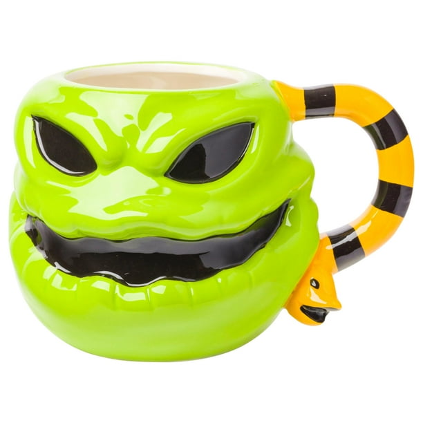 Taza de cerámica Silver Buffalo Oogie Boogie 600 ml esculpida en 3D