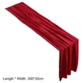 thumbnail image 5 of Mdesiwst Solid Color Table Runner Elegant Romantic Sheer Tulle Long Rectangle Machine Washable Wedding Bridal Shower Party Dining Table Cover Kitchen Supplies, 5 of 7