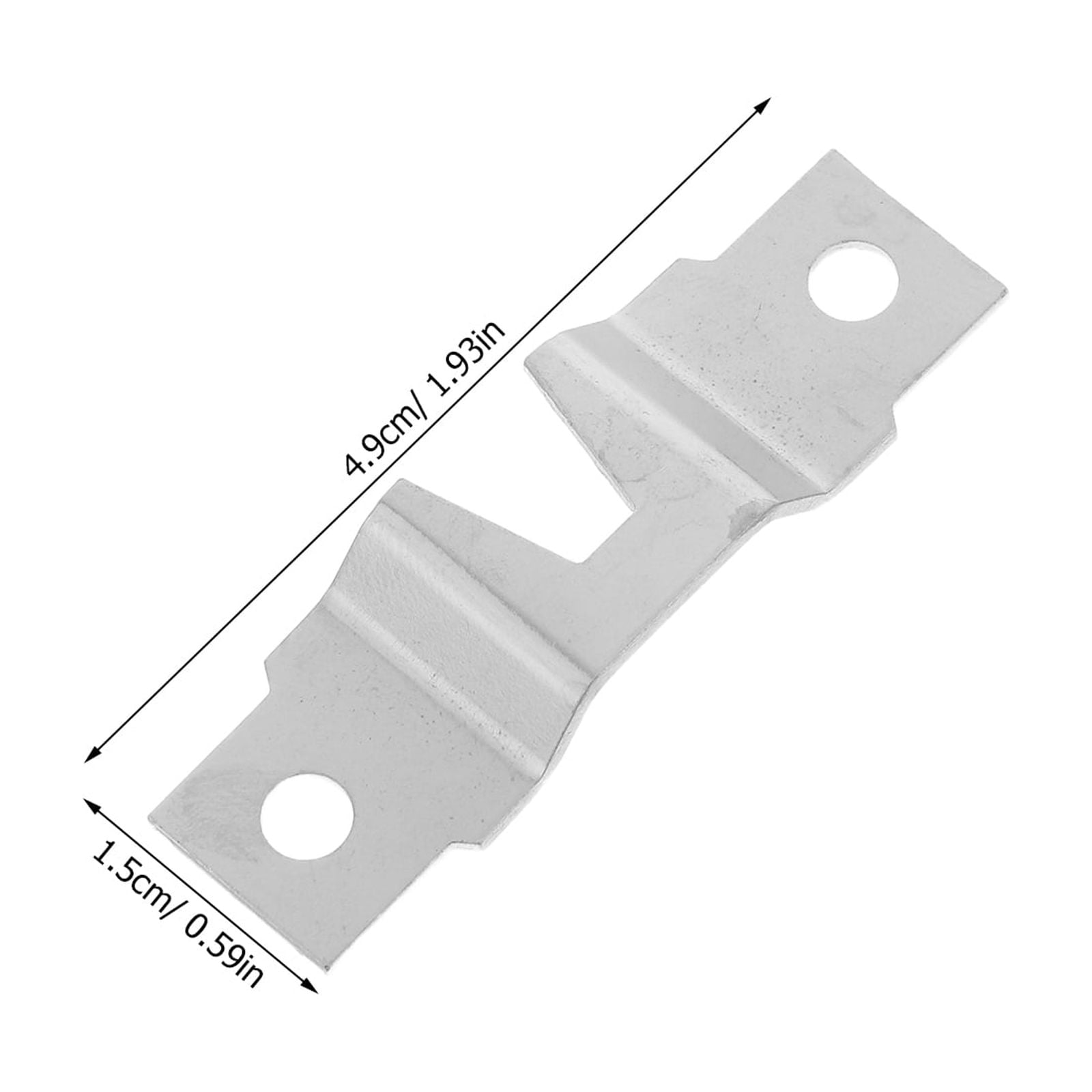 OUNONA 50Pcs Wall Mounted Picture Frame Hardware Heavy Duty Metal Hooks for Art and Photo Hanging