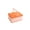 🥝 Orange_Hot#555, variant on Foldable Storage Box Basket Outdoor Camping Organizer Plastic Handheld Crate With Lid Tabletop, Ventilated, 36.5x26.5x18.5cm, Multiple Colors