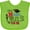 Apple Green, variant on Inktastic My Mommy Did It and She Did It for Me with Graduation Cap Boys Baby Bib