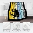 thumbnail image 5 of Football Throw Blanket, Football Blanket for Adults Team Gifts, Football Gifts for Boys Aged 8-12 Football Lovers, 40"x50" Soft Cozy Boys Throw Blanket for Teen Players Coach, 5 of 5