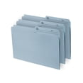 thumbnail image 1 of Continental Letter size File Folders. Teal colour, 12 count, 1 of 3