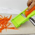 thumbnail image 5 of ADruer Zestio Peeler, Multipelador Stainless Steel Potato Peeler, Multi Double Knife Peeler, Piller Vegetable, Cabbage Papaya Veg Carrot Shredder, Veggie Peelers for Kitchen, 5 of 7