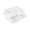 50 PC, variant on 50 Pack Sandwich Containers with Lids, Clear Plastic Food Containers for Salad Fruit Dessert, Disposable To Go Boxes, Snackle Box Container
