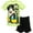 Black / green, variant on Disney Mickey Mouse Goofy Donald Duck T-Shirt and Mesh Shorts Outfit Set Toddler to Little Kid