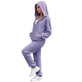 thumbnail image 6 of BILIKEYU Women's Two Piece Casual Jogger Sweatsuit, Womens Tops, Sweatsuits For Women, Long Sleeve Shirts For Women, 6 of 6