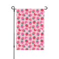 thumbnail image 5 of Sigee Haear Strawberry for Live Happy Decorative Small Garden Flag,Double Sided Yard Flags Holiday Garden Flags for All Seasons, 5 of 9