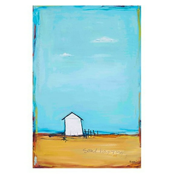 Soul Happy Painting Print on Wrapped Canvas