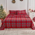 thumbnail image 1 of PC Deep Pocket Queen Sheet Set Fit Breathable Microfiber Soft Queen Size Sheet Set Hotel Style Bed Sheet Set for Women Men Flower, 1 of 8