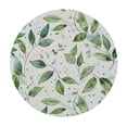 thumbnail image 2 of ARISTURING Spring Sage Green Tablecloth Round Watercolor Eucalyptus Floral Table Cover Water Resistant Washable Polyester Circle Table Cloth for Kitchen Dining Indoor Outdoor Table Decor White, 2 of 7