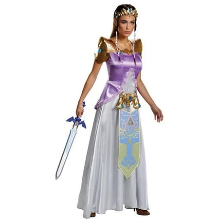 Zelda Deluxe Adult Costume, Size 18-20