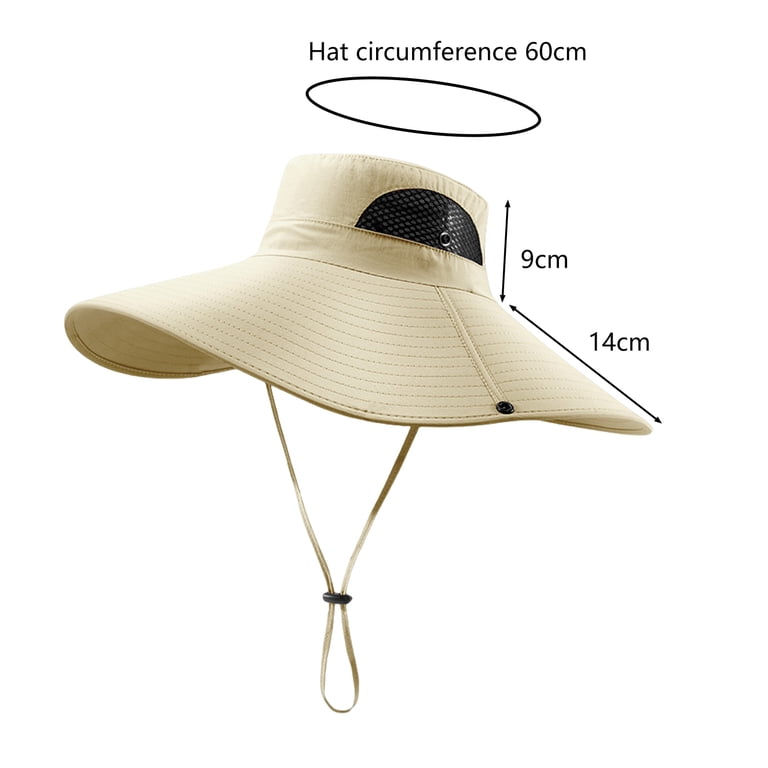 Fishing Hat Quick Dry Adjustable Drawstring Wide Brim Super  display picture 2
