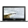 thumbnail image 2 of Asus Chromebook Flip 11.6" Touchscreen, Intel Celeron N4000, 32GB SSD, ChromeOS, C214MA-YS02T, 2 of 36