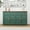 Green, variant on CBJCBJ Modern 60" Large Sideboard Storage Cabinet with Drawers, Farmhouse Wooden Coffee Bar, White