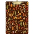 thumbnail image 1 of FMSHPON Thanksgving Day Sunflower Turkey Clipboard Hardboard Wood Nursing Clip Board and Pull for Standard A4 Letter 13x9 inches, 1 of 8