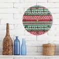 thumbnail image 7 of GZHJMY Christmas Snowflake Wall Clock, Silent Non Ticking Battery Operated Creative Decorative Round Clock for Kitchen, Living Room, Bathroom, Home School Office Decor, 10 Inch, 7 of 7