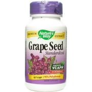 Nature's Way Grape Seed Vegetarian Capsules, 60 CT
