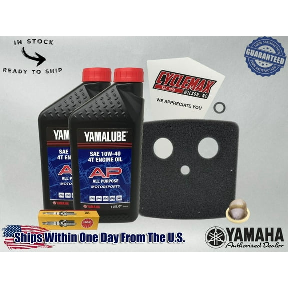 Cyclemax Standard Yamalube Tune-Up Kit fits 2004-2013 Yamaha GRIZZLY 125