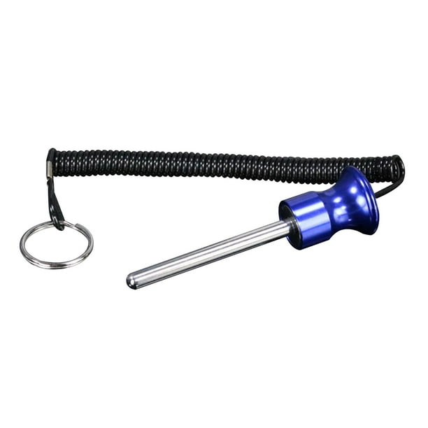 Pin de de peso magnético Fitness con accesorios de entrenamiento de gimnasio en casa Laynard 8x80mm Azul DYNWAVEMX pasador de pila de peso