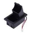thumbnail image 4 of Kuymtek 1 caja de batería de 9V, soportes de cubierta para pastilla de bajo de guitarra, negro, 4 of 6