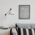 thumbnail image 2 of Stupell Industries Sister Definition Family Inspired Phrases Grey Pattern Inspirational Painting Black Framed Art Print Wall Art, 24 x 30, 2 of 7