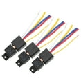 thumbnail image 3 of Relé de intermitencia LED de 3 piezas, 12 V CC, 80 A, resistente al agua y a los golpes, de 5 pines, para luces de giro de coche., 3 of 14