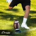 thumbnail image 3 of Champion Sports Football Kicking Tee for Kickoff Practice, 1” Black - Ball Holder Tees for Footballs - Kicking Block and Accessories for Adults, Kids, Coaches, 3 of 8