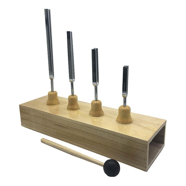 TISHITA 4 Pieces Testing Tuning Fork Yoga Tuner Forks for Classroom Use Repair Sound A