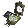 thumbnail image 1 of Zinc Portable Multifunctional Military Zinc Alloy  with Inclinometer for Camping Hiking Hunting, 1 of 8