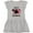 AC-Heather Grey, variant on Inktastic Valentine's Day Gigi's Lovebug Girls Toddler Dress